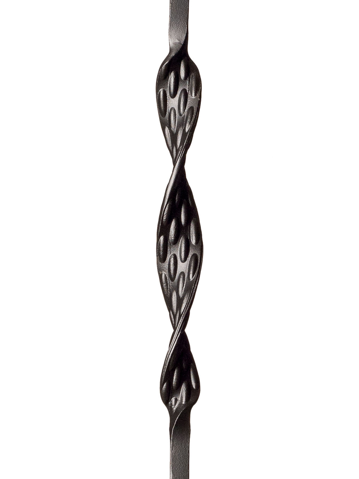 Iron Baluster 9010 - 1/2" Square - Single Ribbon