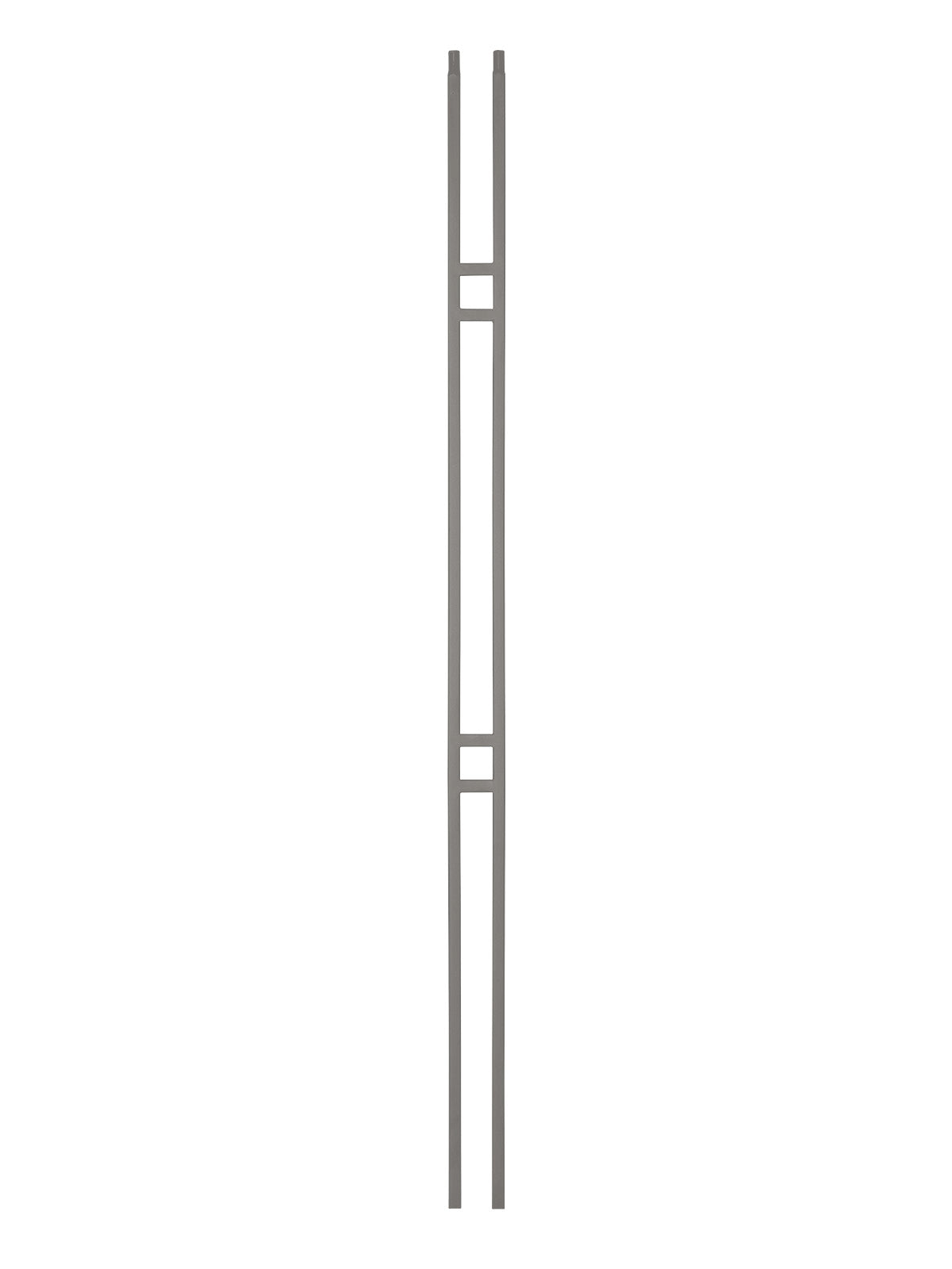 Iron Baluster 9087 - 1/2" Square - Double Square