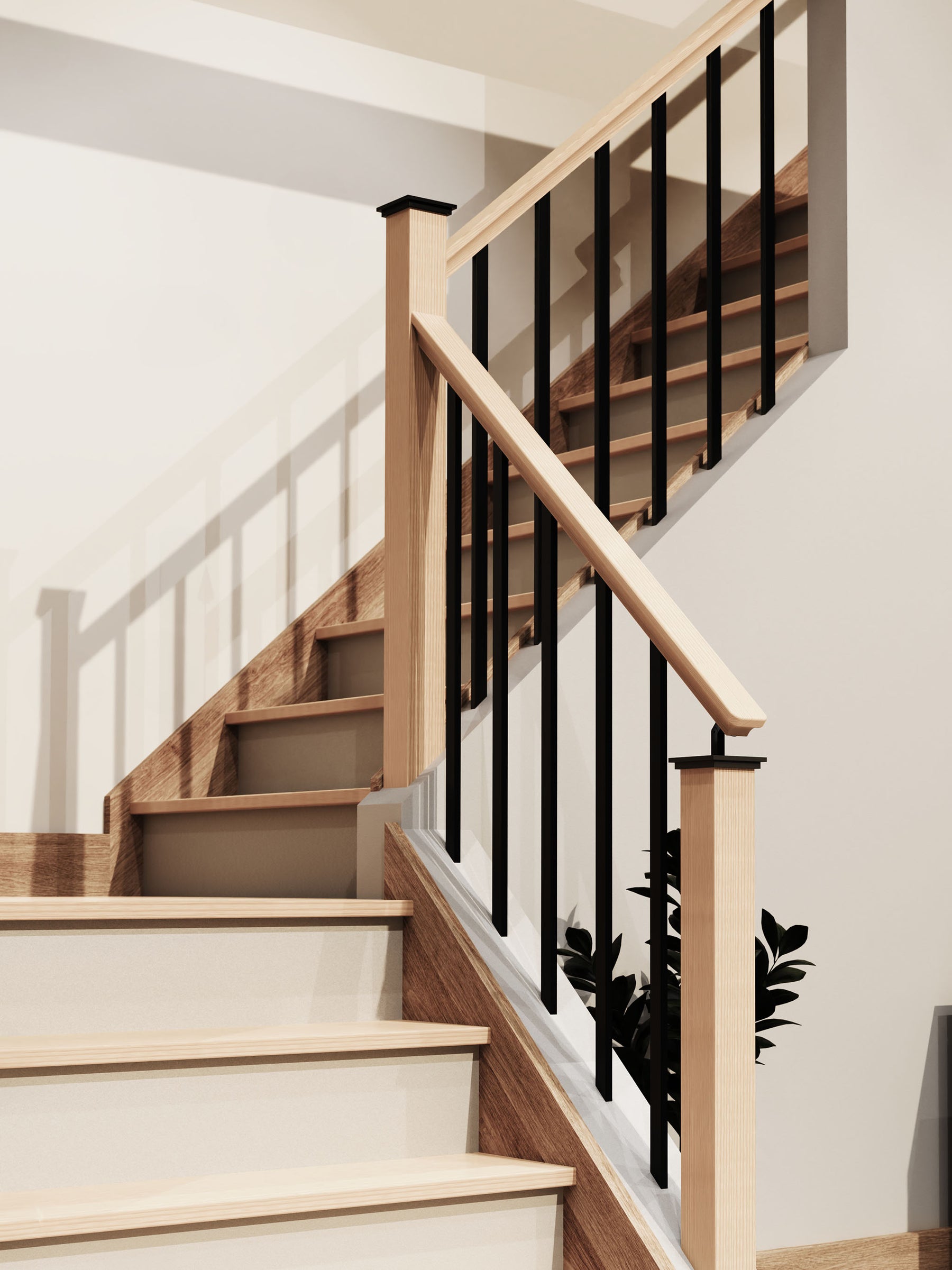 Iron Baluster 9REC - 1" x 1/2" Rectangle - Plain Rectangle