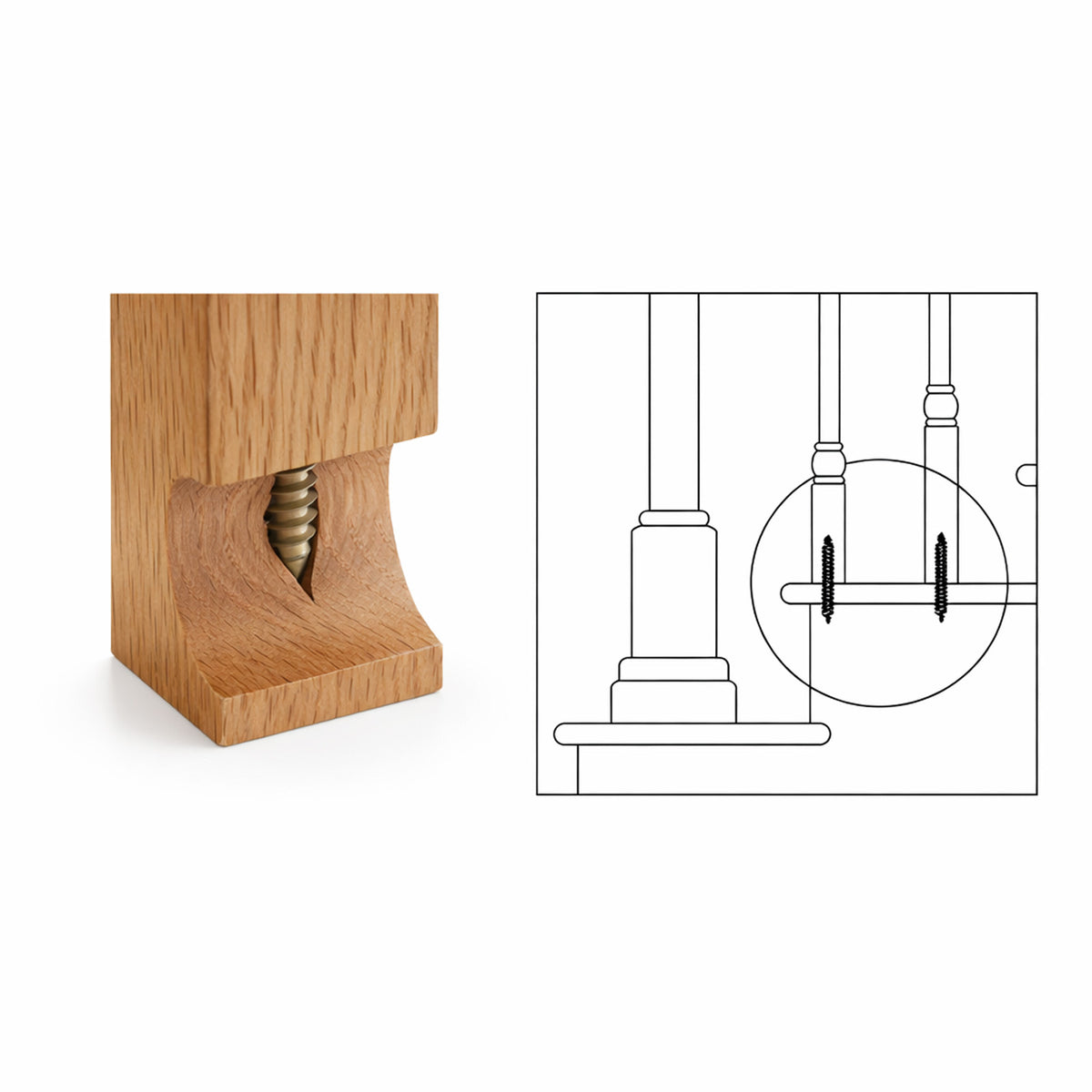 Baluster Bolts (20 Bolts)