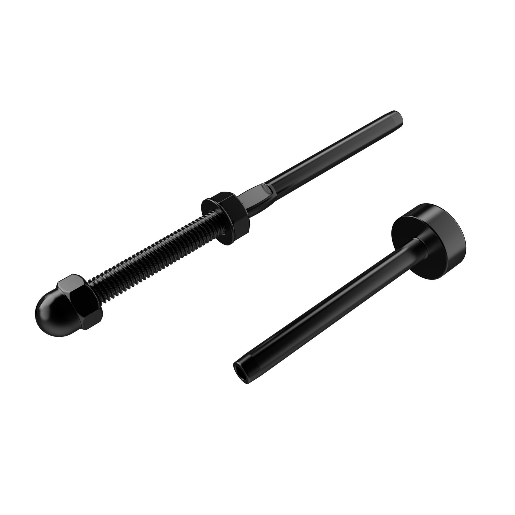 SteelX CC006 1/8" Cable Hardware Kit - Threaded Terminal Stud End and Fixed End