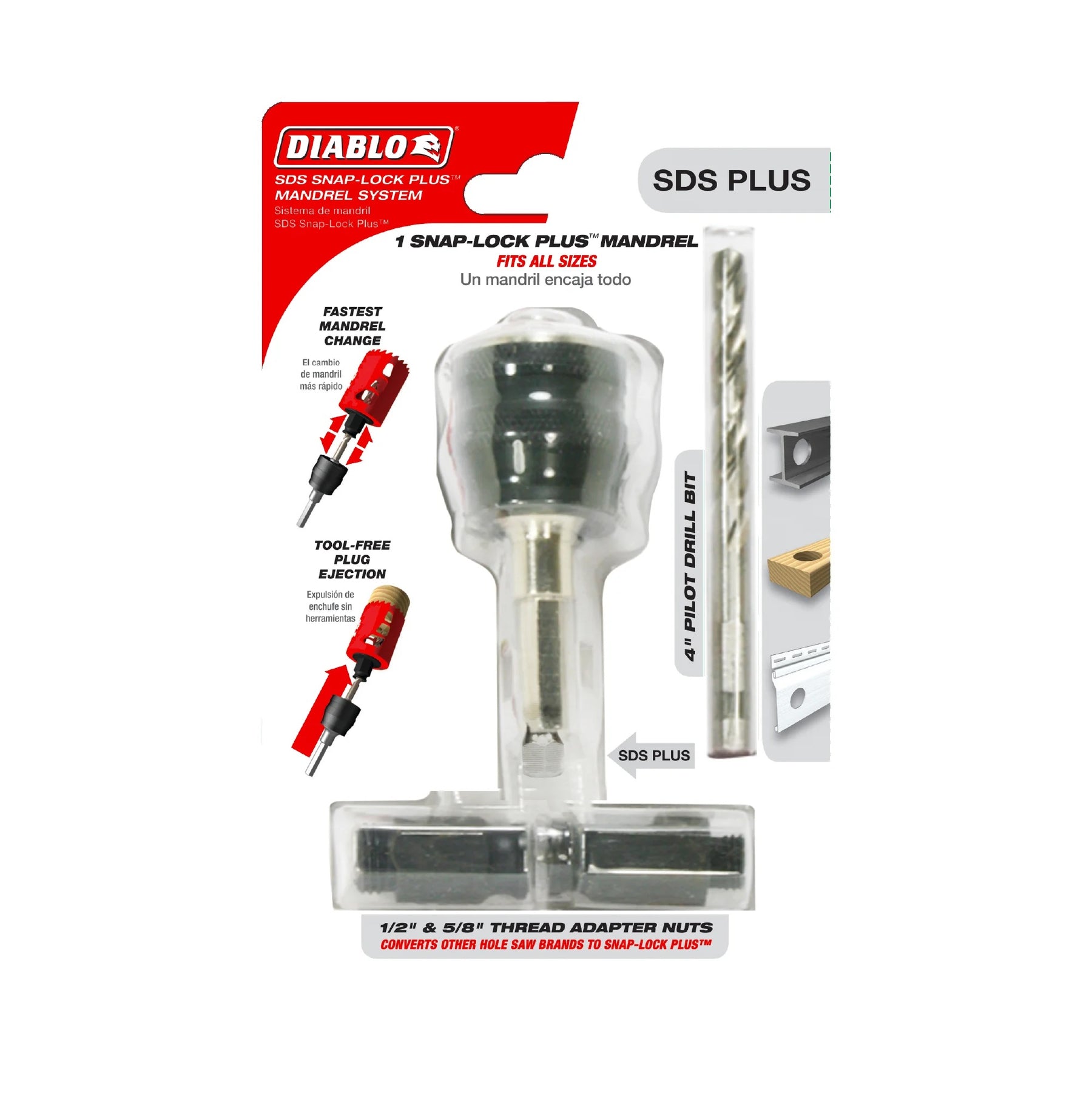 Diablo Snap-Lock Plus™ Mandrel System