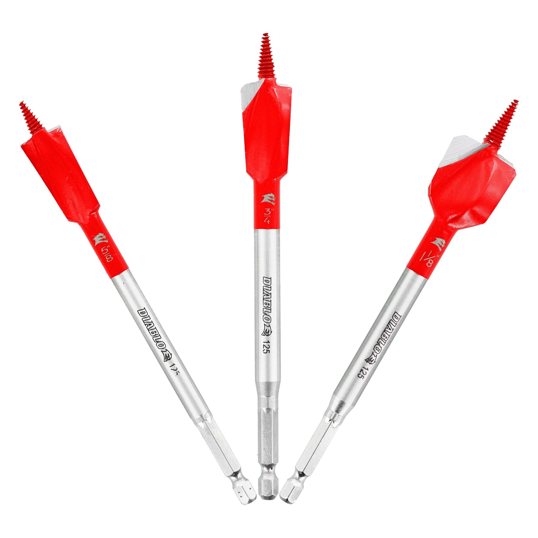 Diablo Demo Demon™ Spade Bit Set for Nail-Embedded Wood