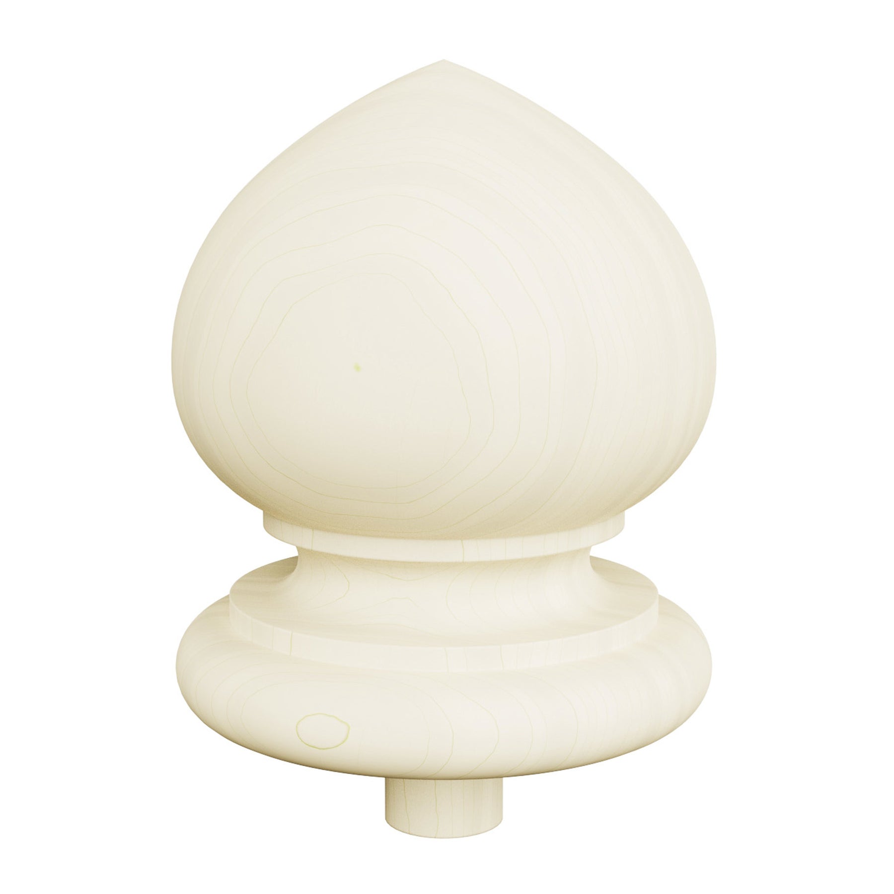 Finial Newel Post Cap FN-0100 - Spade Top