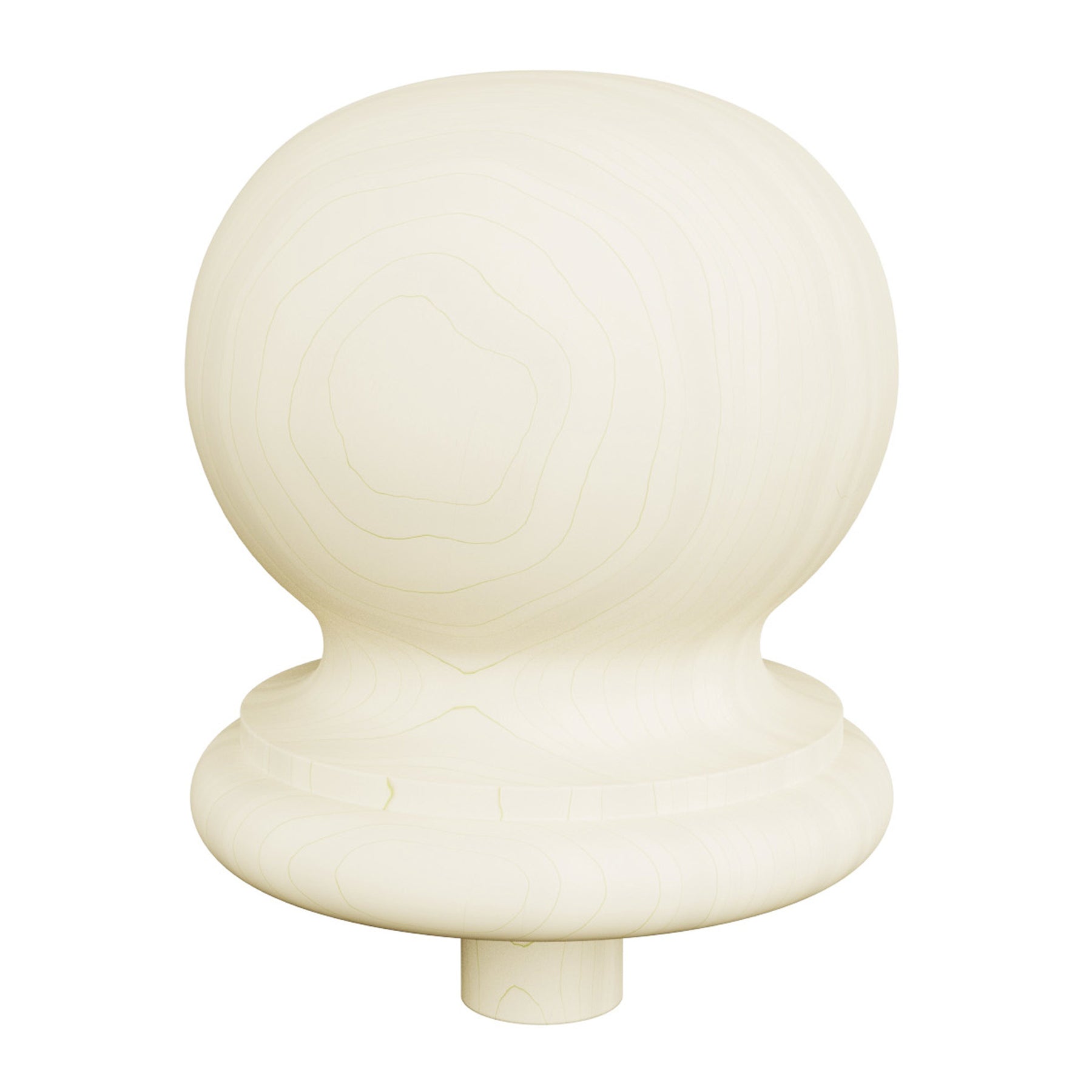 Finial Newel Post Cap FN-0103 - Round Ball Top