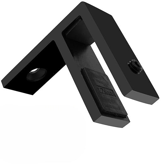 GC001 Stainless Steel Glass Connector - 90 Degree Glass to Wall