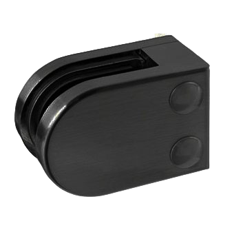 GlassX GCDS001 Stainless Steel D Shaped Glass Clamp