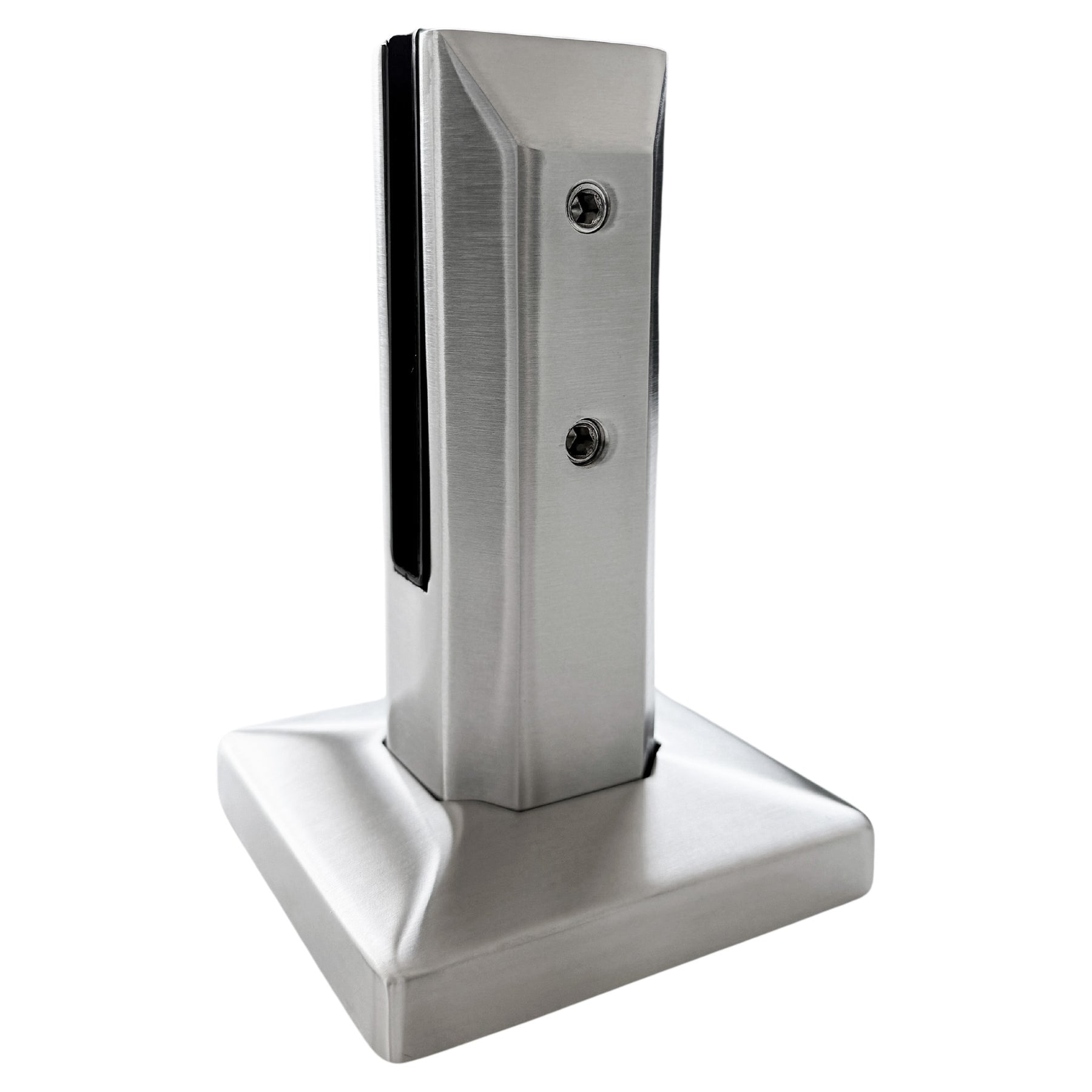GlassX GSSQ001 Stainless Steel Level Mount Glass Spigot