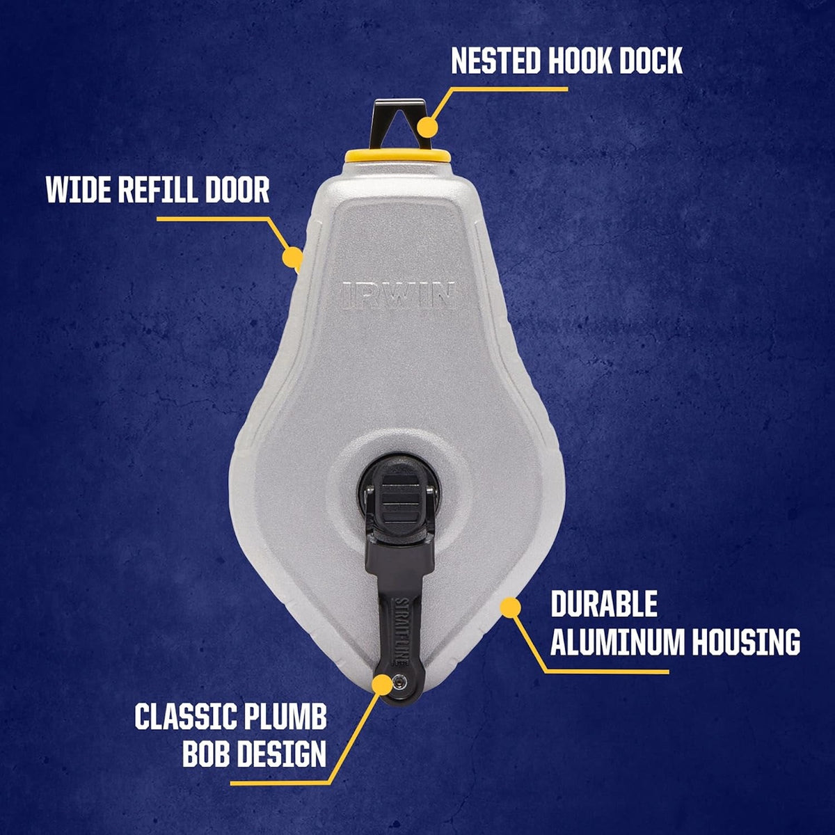 IRWIN Strait-Line Classic Chalk Reel - 100'