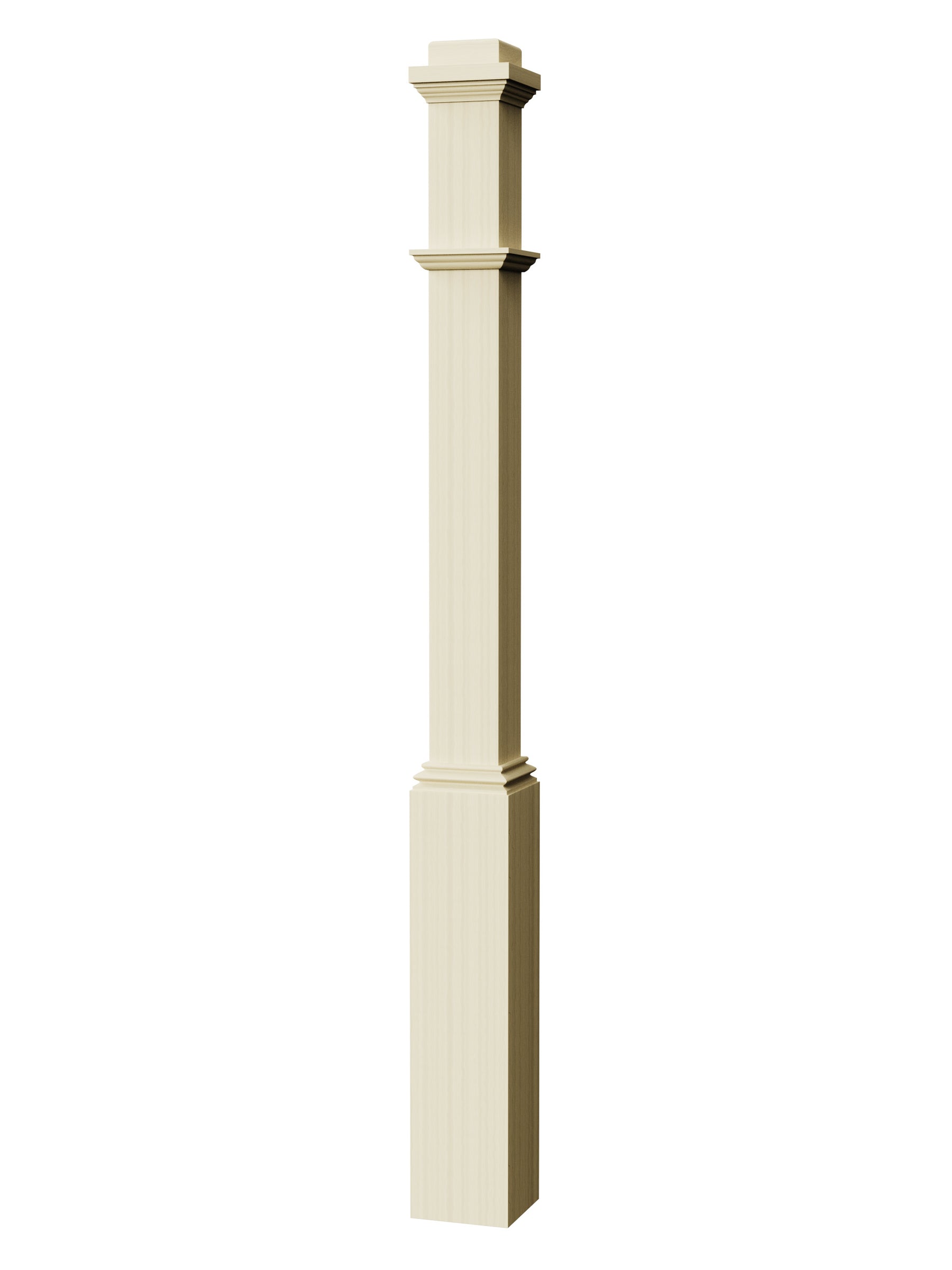 Box Newel 4076 - Adjustable Base (5")