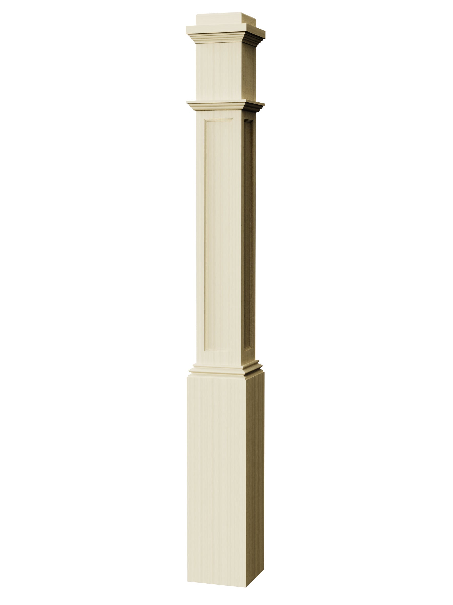 Box Newel 4091FP - Flat Panel (6-1/4")