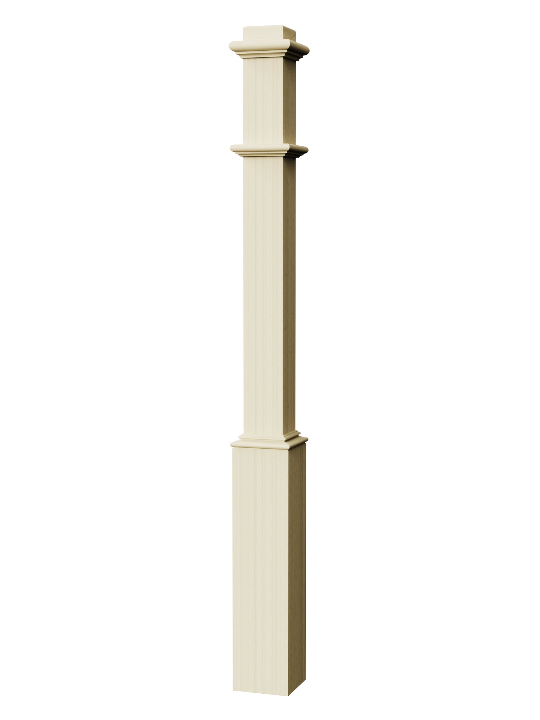 Box Newel 4176 - Adjustable Base (5")