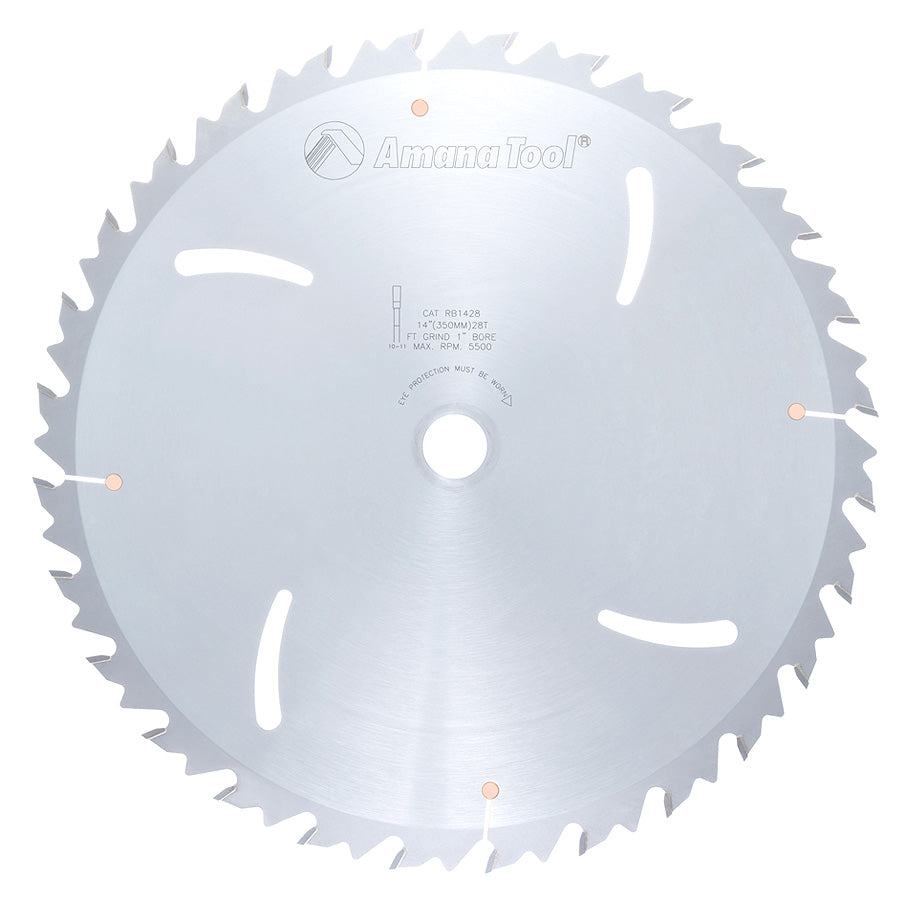 Amana Tool Euro-Rip with Cooling Slots Ripping Saw Blades