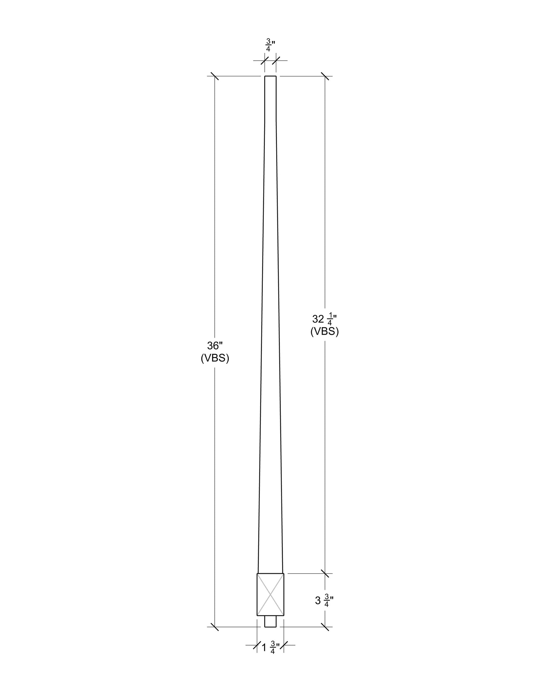 RT175 Baluster