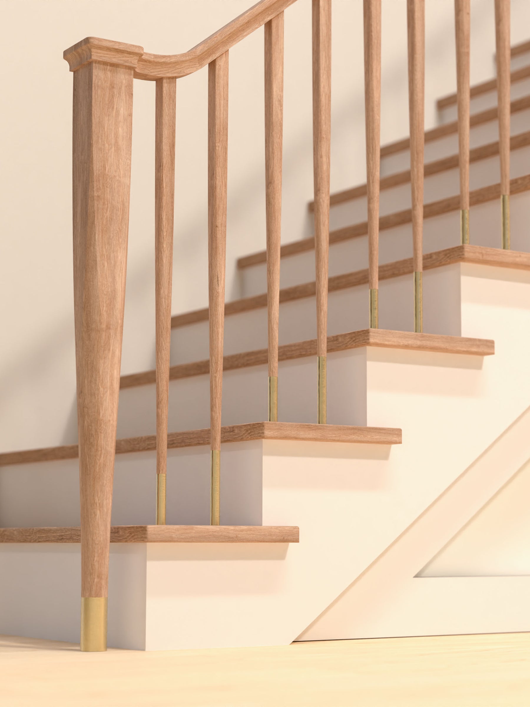 Grand Central S Line Newel Post