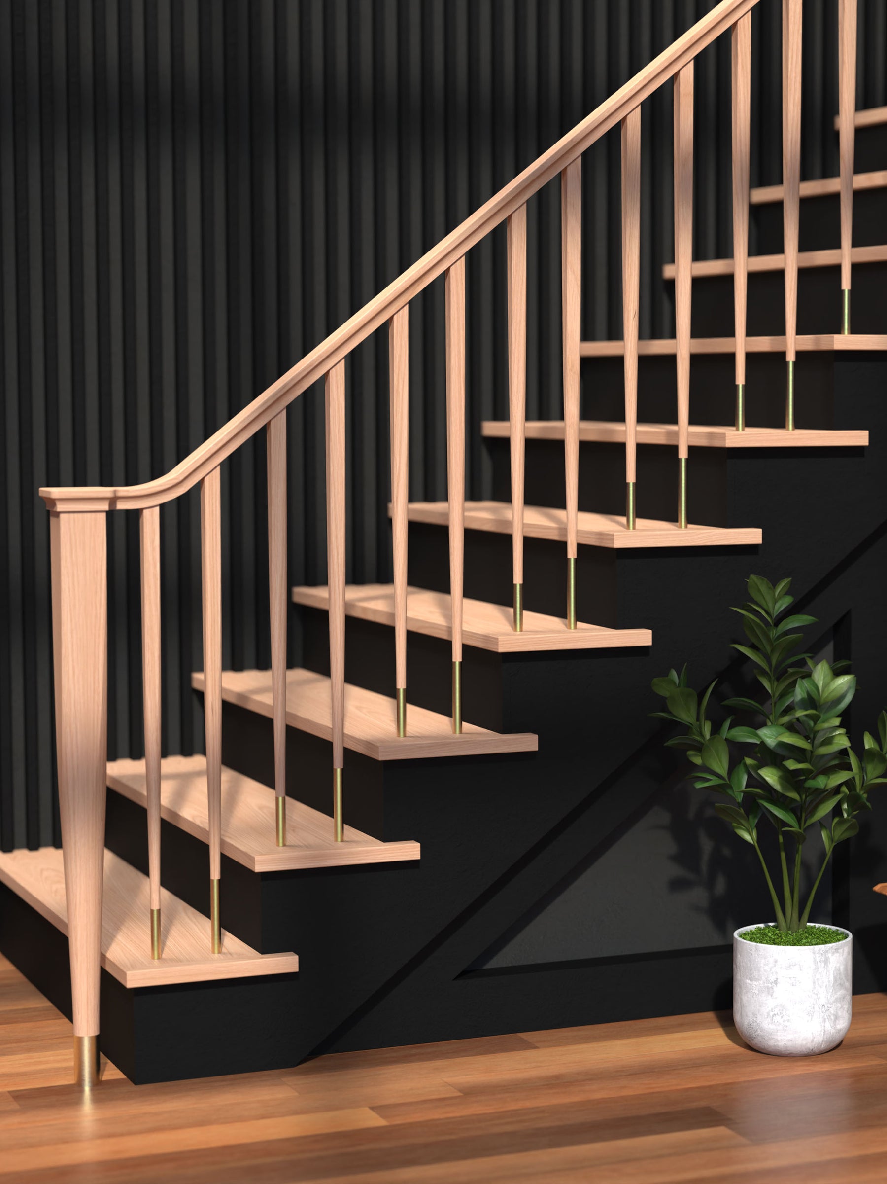 Grand Central S Line Newel Post