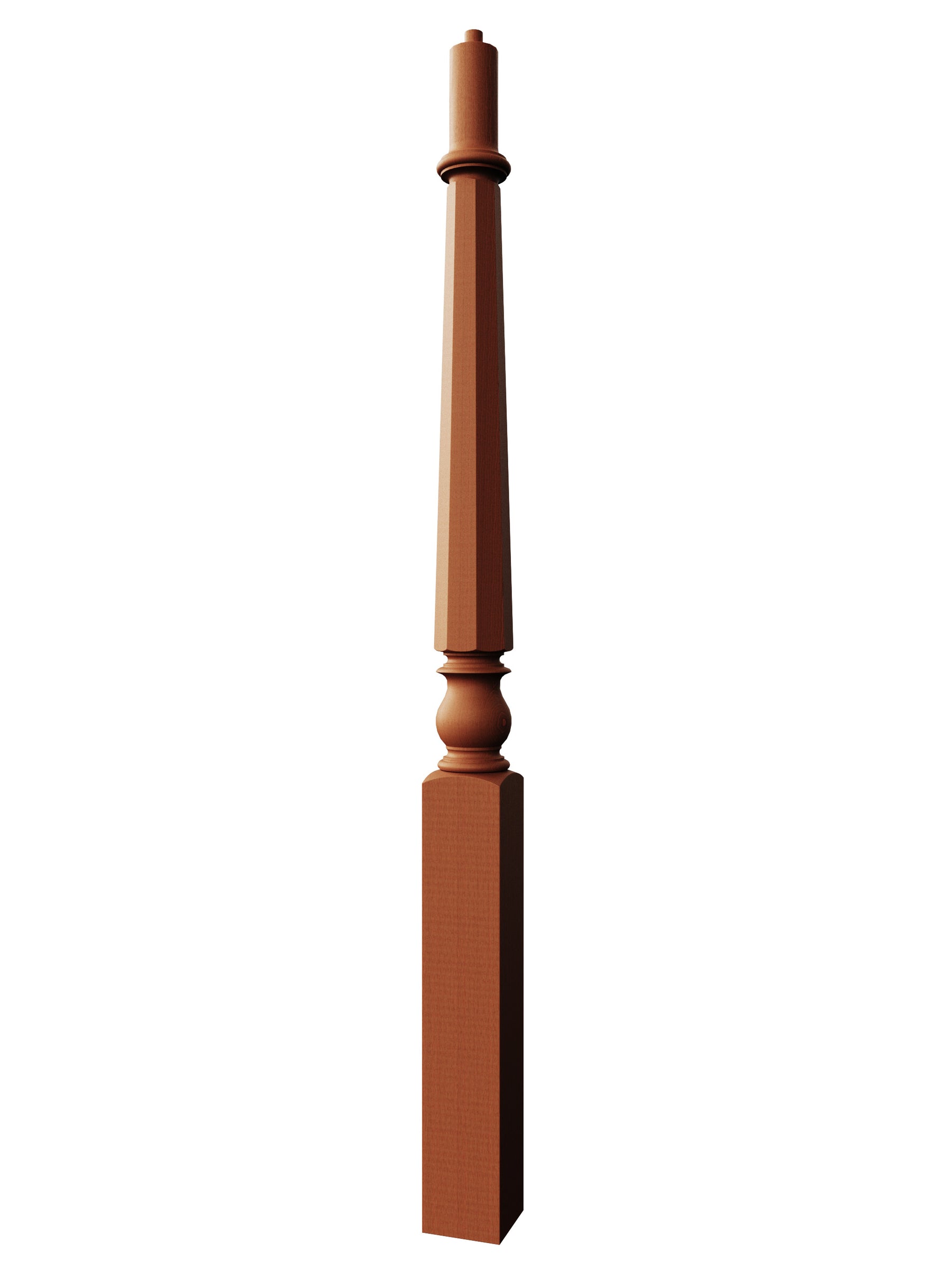 Golden Gate Over the Post Newel