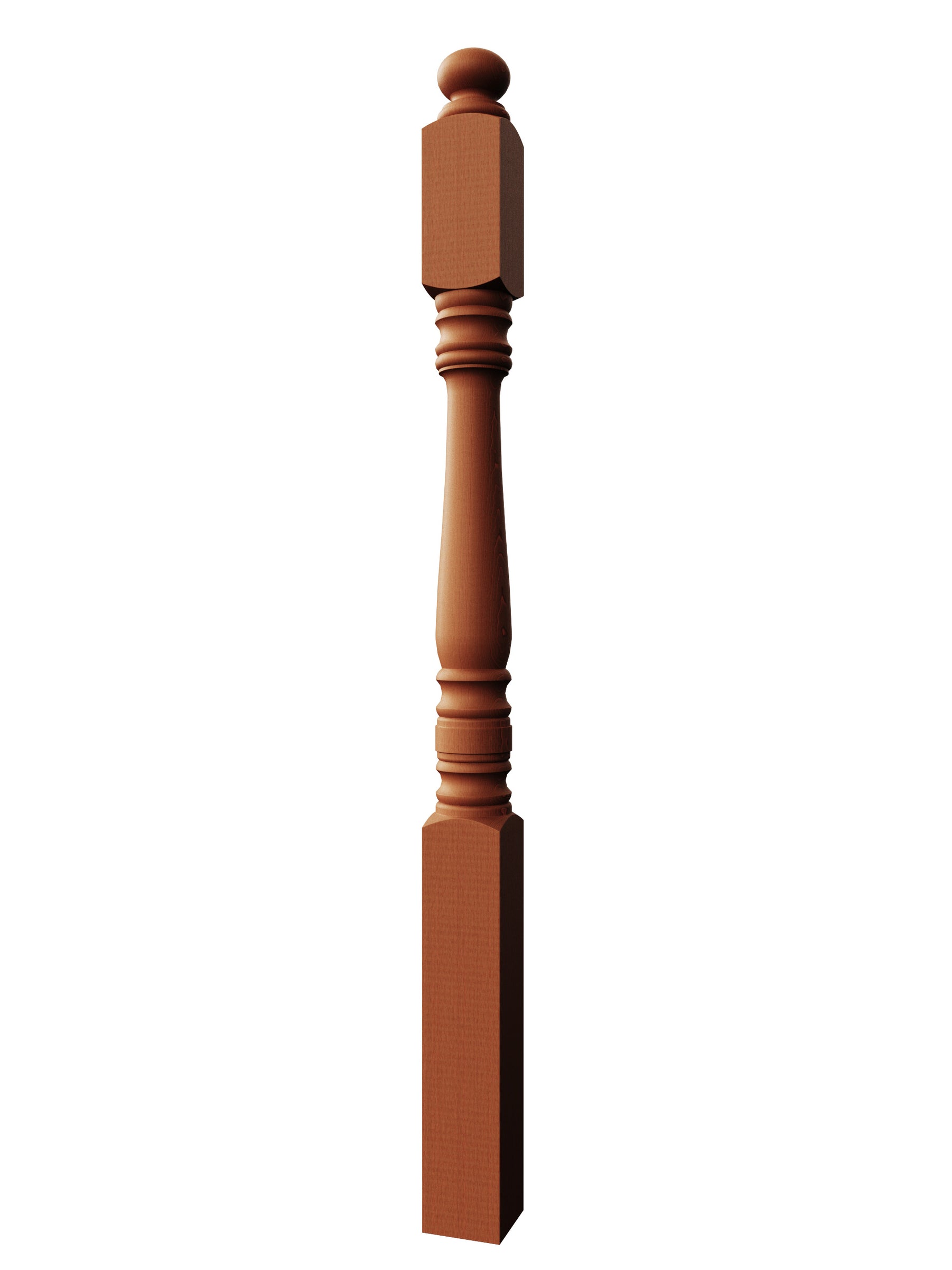 Williamsburg Post to Post Newel
