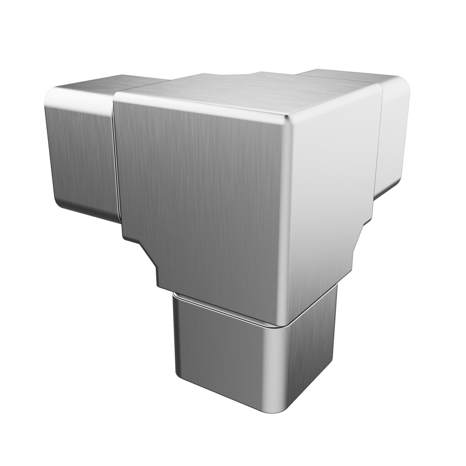 STLX-TC001 90 Degree Angle Triple Connector Square 40x40mm