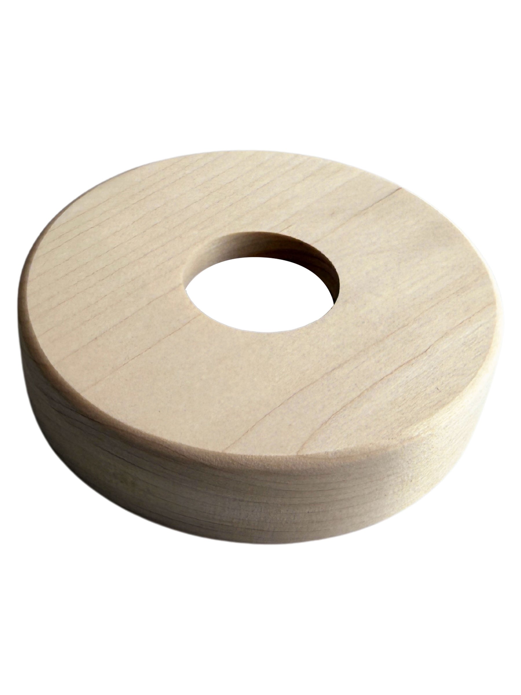 Round Wood Flange for 1-3/16" Round Iron Newel