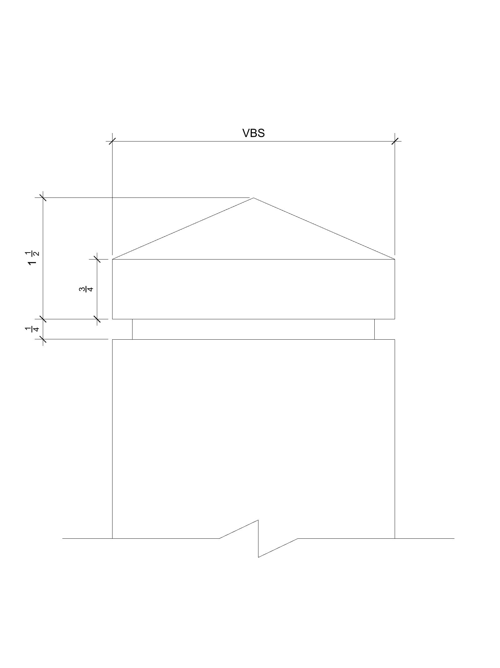 Y Line Pyramid Top Newel Post