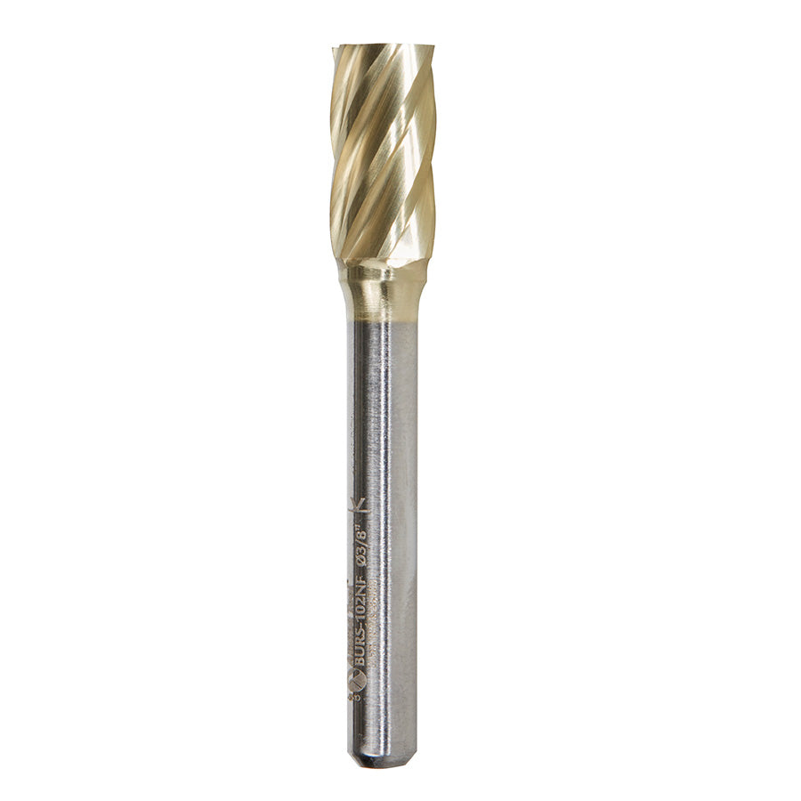 Amana Tool SA Burrs Cylindrical Shape with No End Non-Ferrous Burr Bits