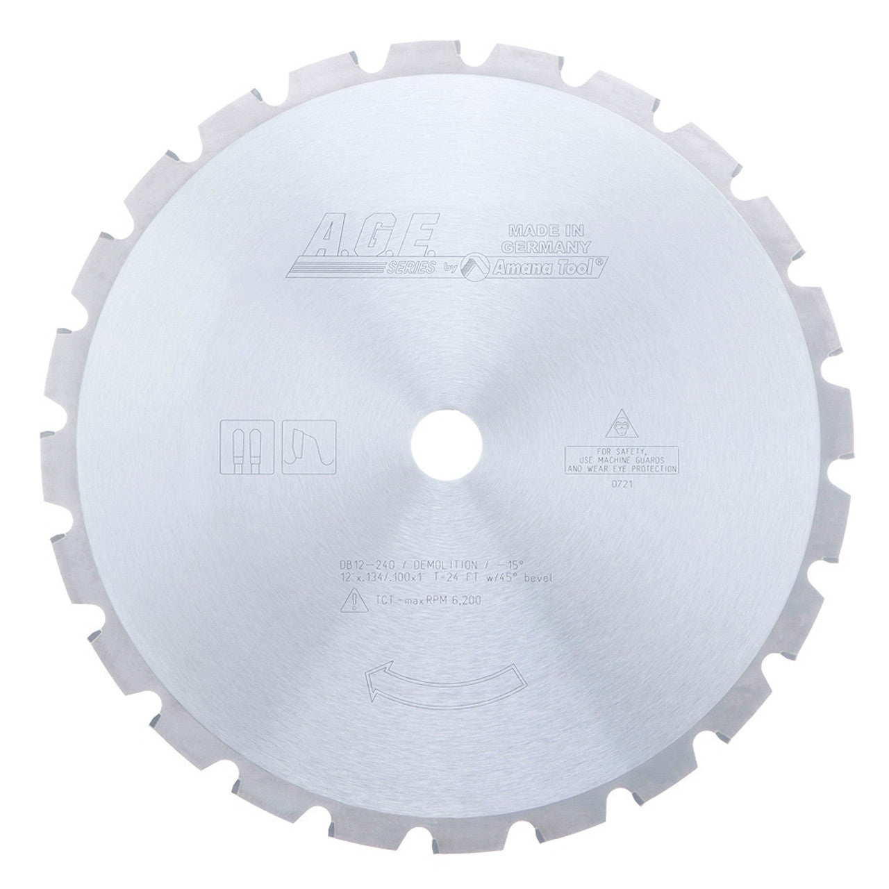 A.G.E. Demolition Circular Saw Blades
