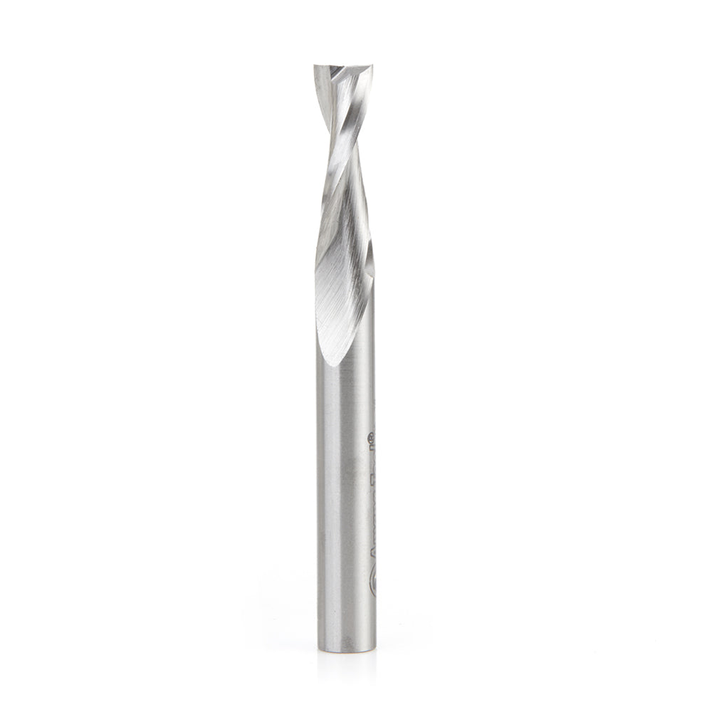 Amana Tool High Speed Steel (HSS) Single & Double Flute Aluminum Cutting Spiral Router Bits