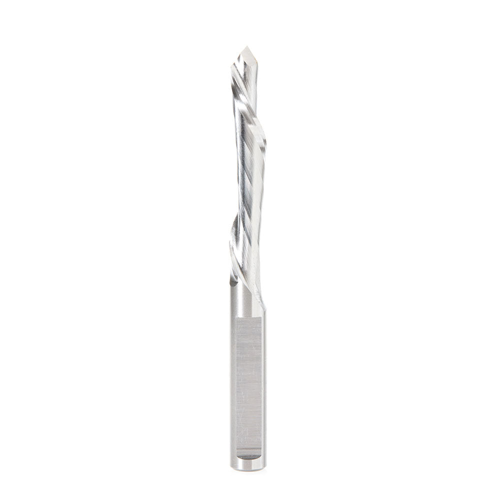 Amana Tool High Speed Steel (HSS) Single Flute Down-Cut Metal Clad Door Bits for Door Machines