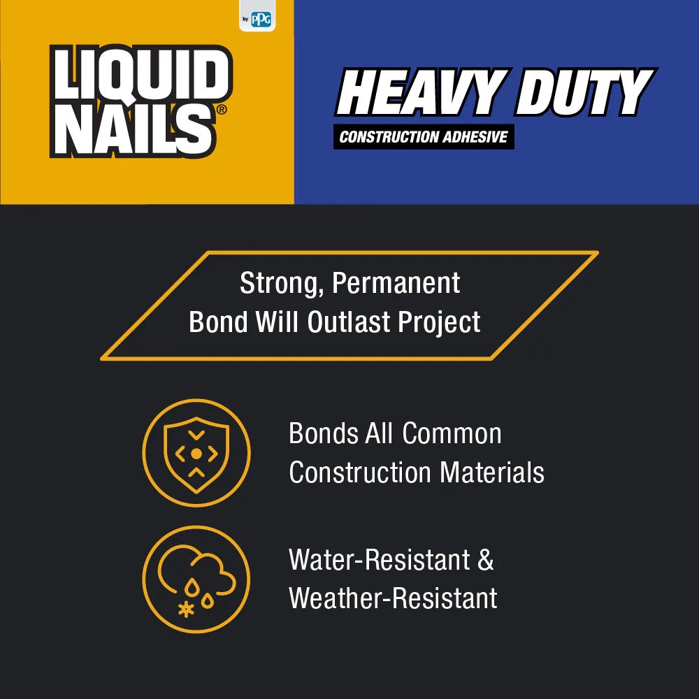 Liquid Nails Heavy Duty Construction Adhesive (10 oz.)