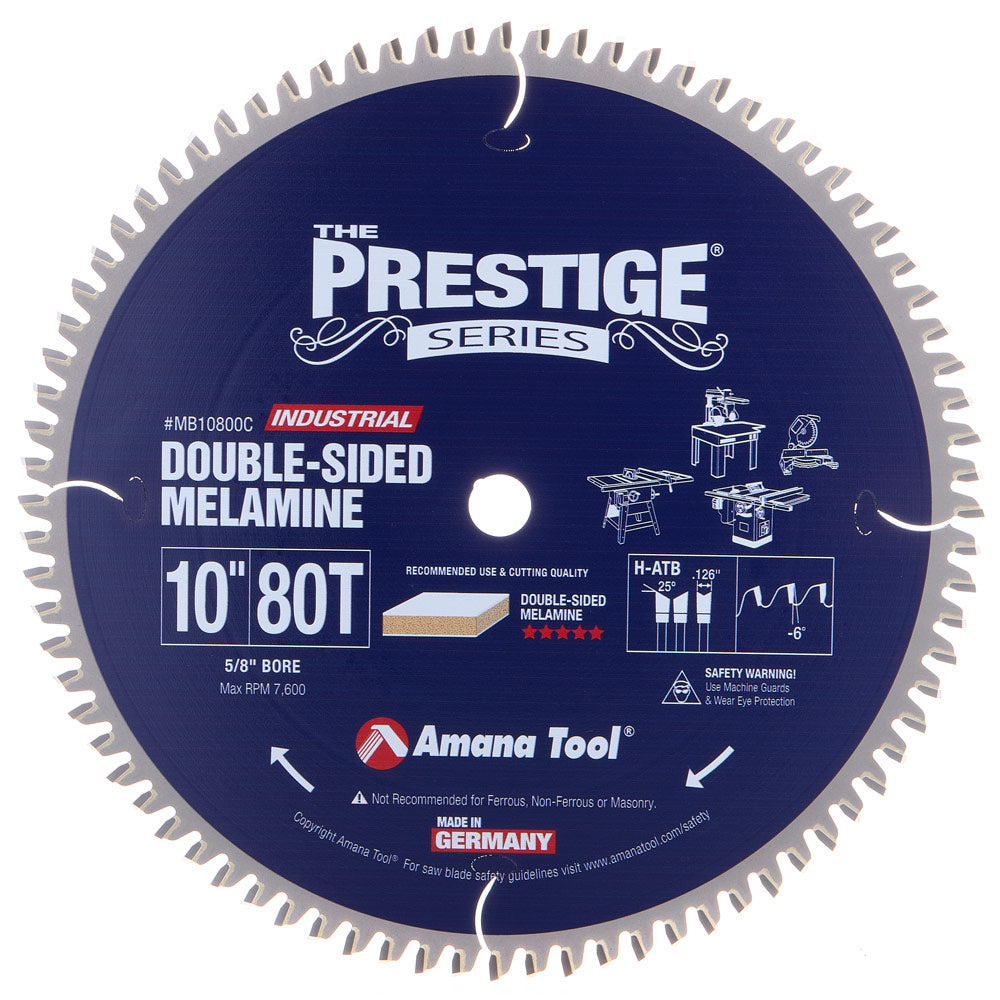 Amana Tool Double Sided Melamine & Laminate Saw Blades