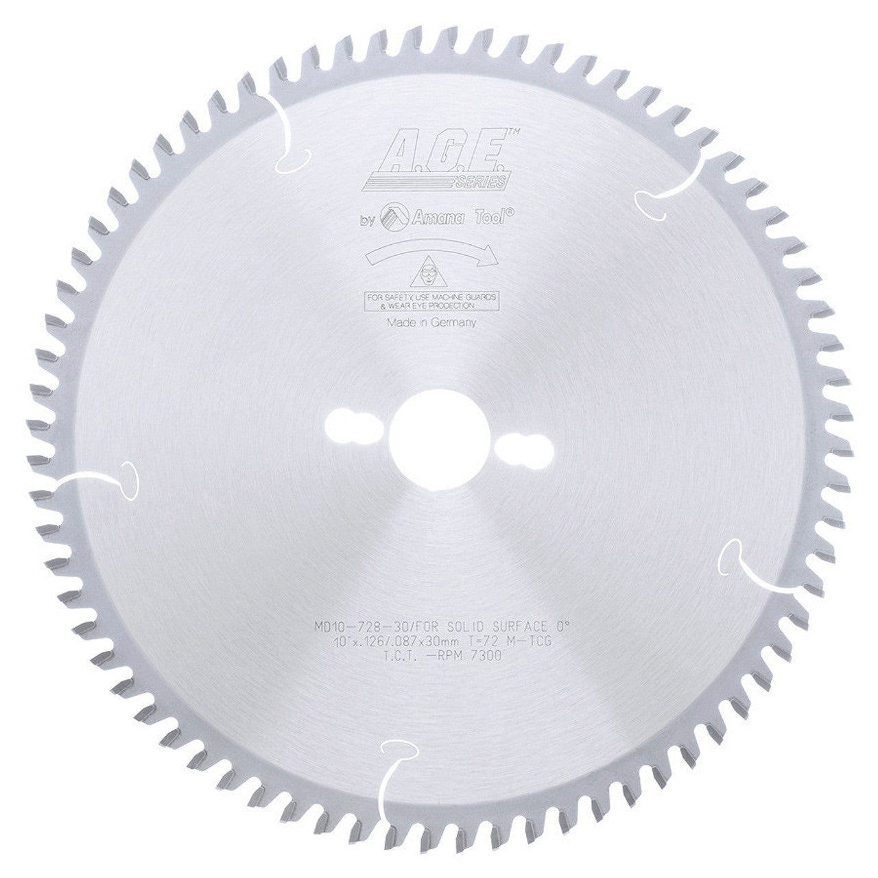 A.G.E. Solid Surface Circular Saw Blades