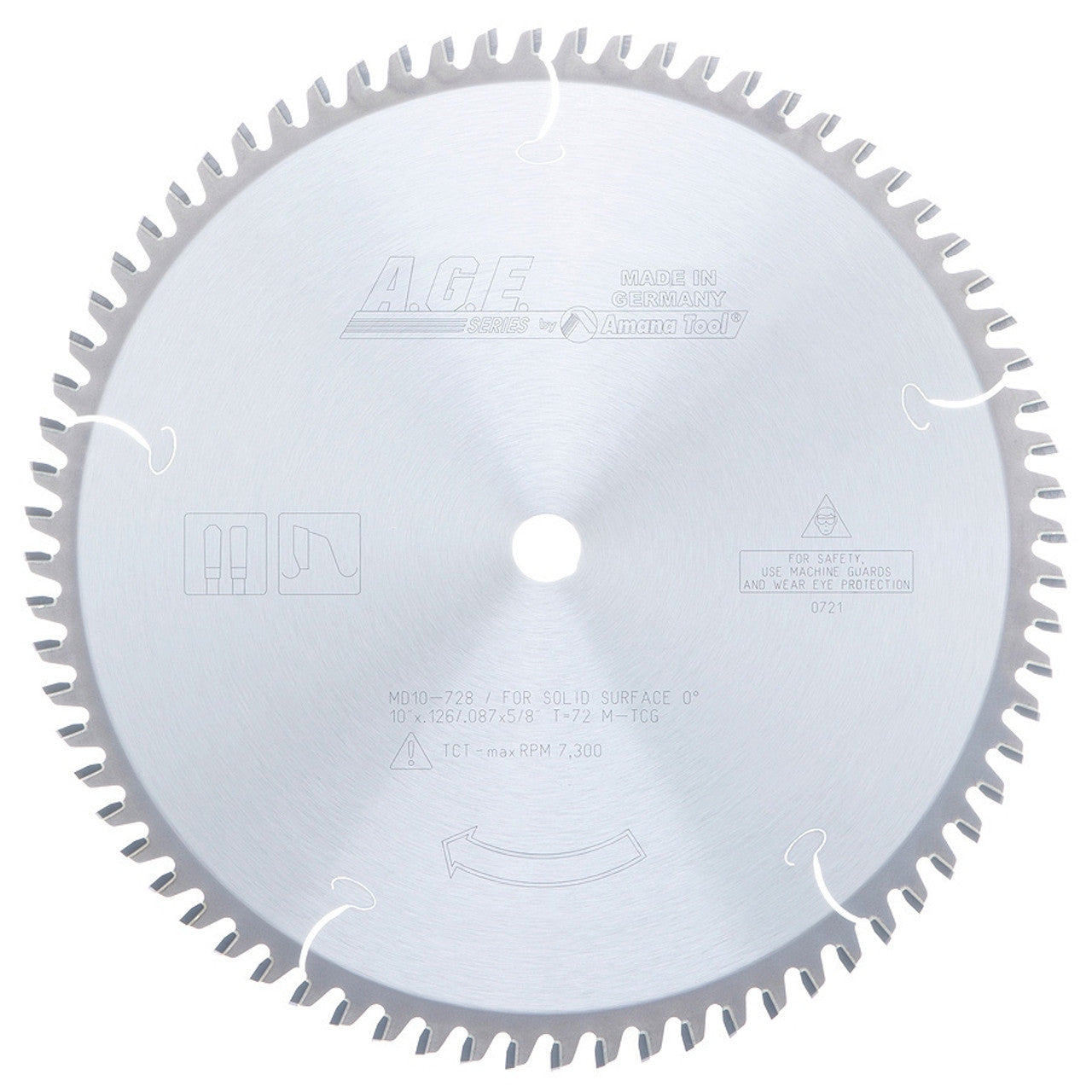 A.G.E. Solid Surface Circular Saw Blades