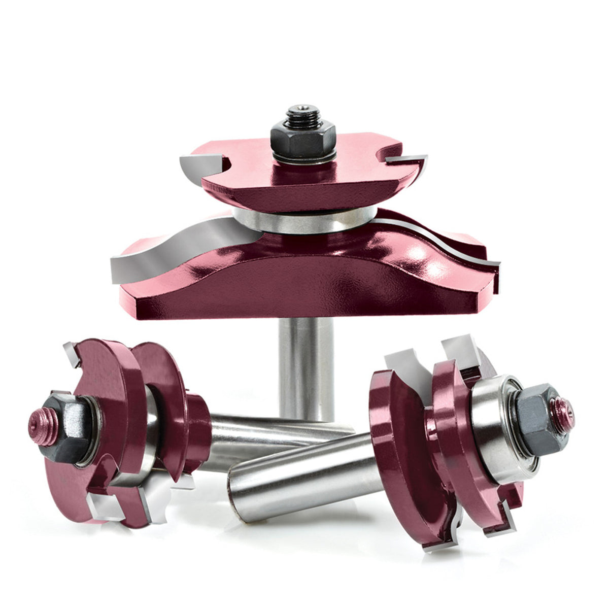 #option_MD502 3-Piece Ogee - 1/2 Inch Shank w Ball Bearing Set w Back Cutter for 3/4 - 7/8 Material