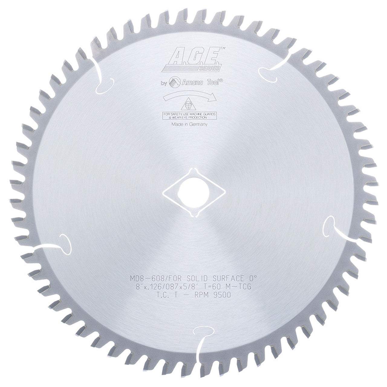 A.G.E. Solid Surface Circular Saw Blades