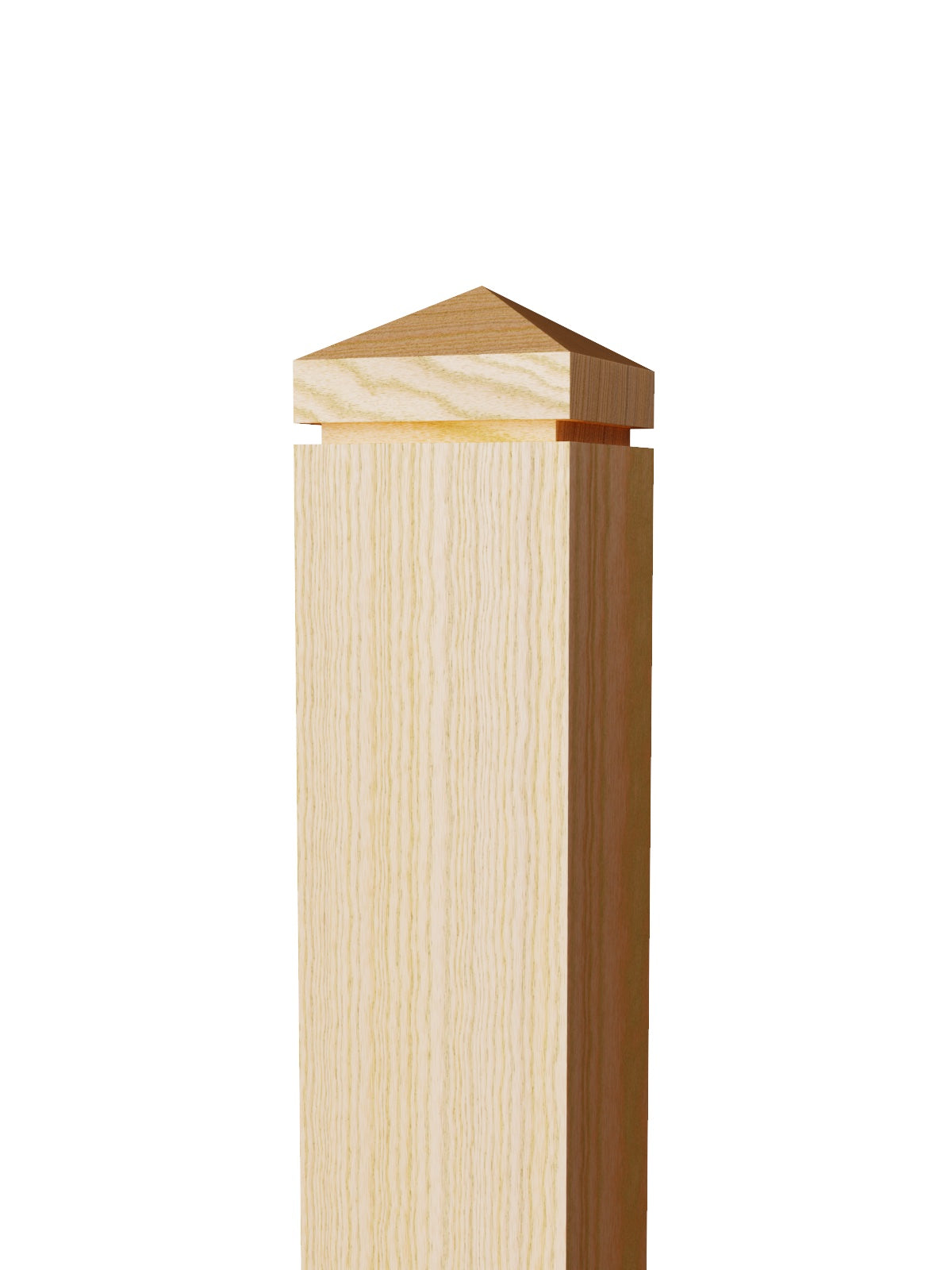 Y Line Pyramid Top Newel Post