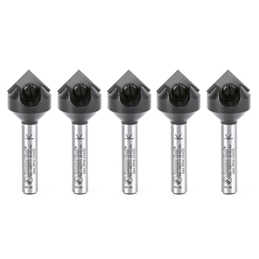 Amana Tool V Groove Router Bits