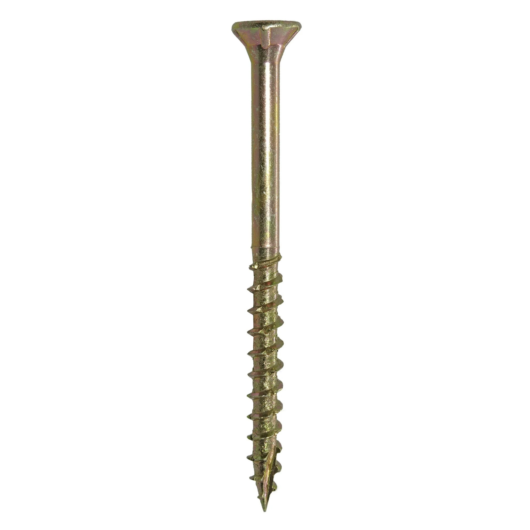 Starborn Gold Star Yellow Zinc Flat Head Screws - JMP Wood