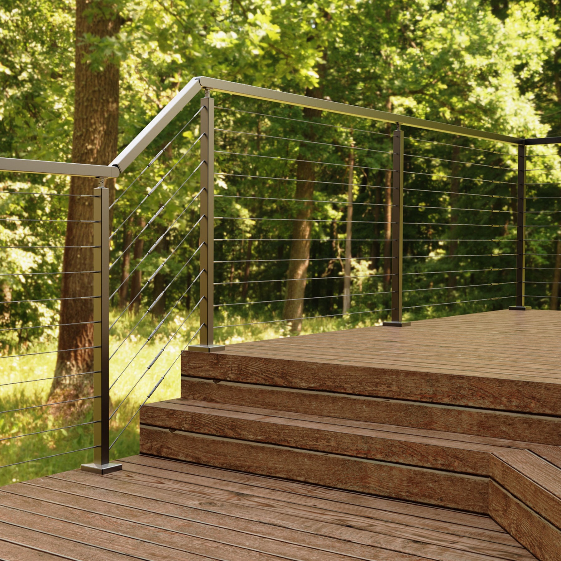 SteelX ST018 Handrail Tube Square - 40mm x 18 Feet