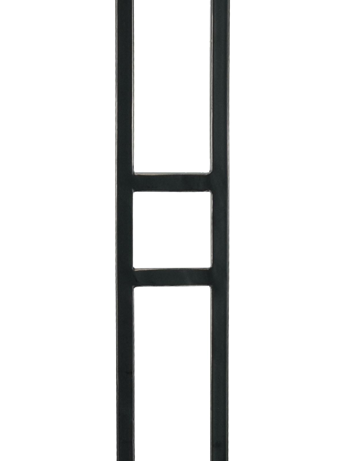 Iron Baluster T20 - 1/2" Square - Contemporary Craftsman Single Panel