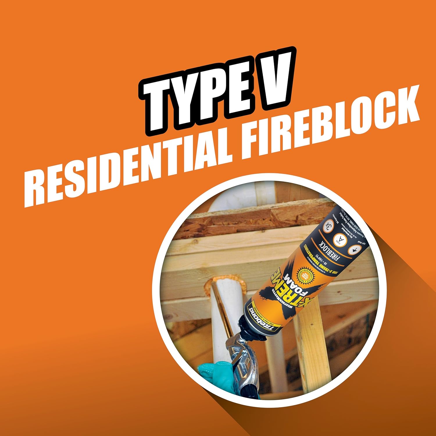 Titebond WeatherMaster X-TREME Fireblock Foam Sealant