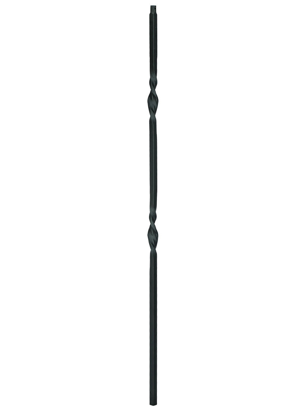 Iron Baluster 2G07 - 5/8" Square - Double Ribbon