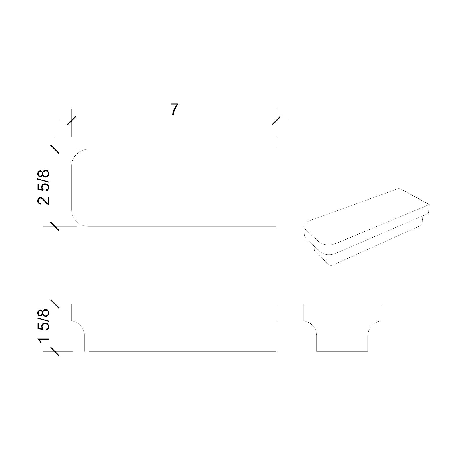 Fitting M8409 - Returned End