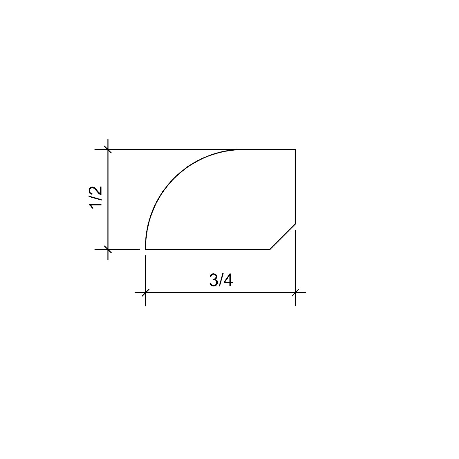 Moulding 7004-R