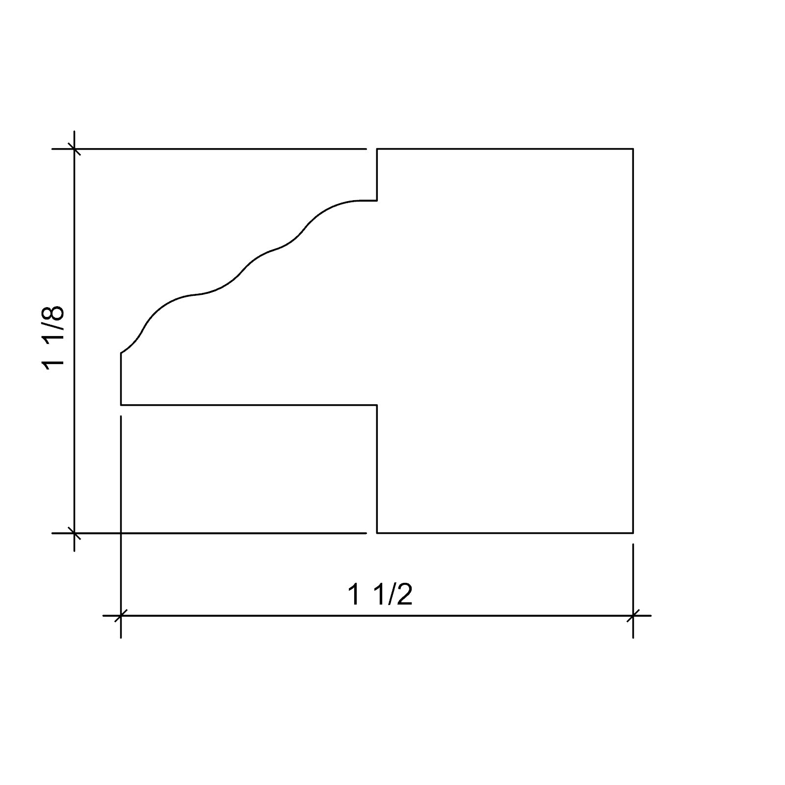 Moulding 7009