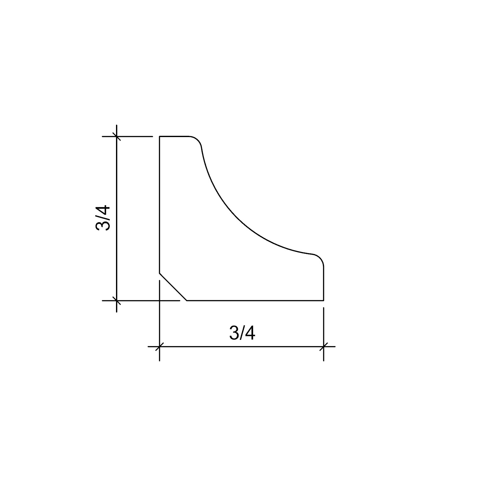 Moulding 7055-R