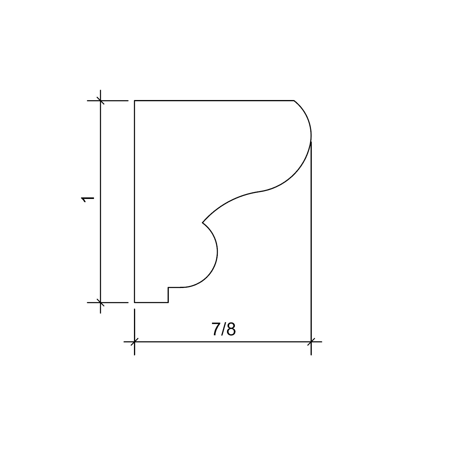 Moulding 7057