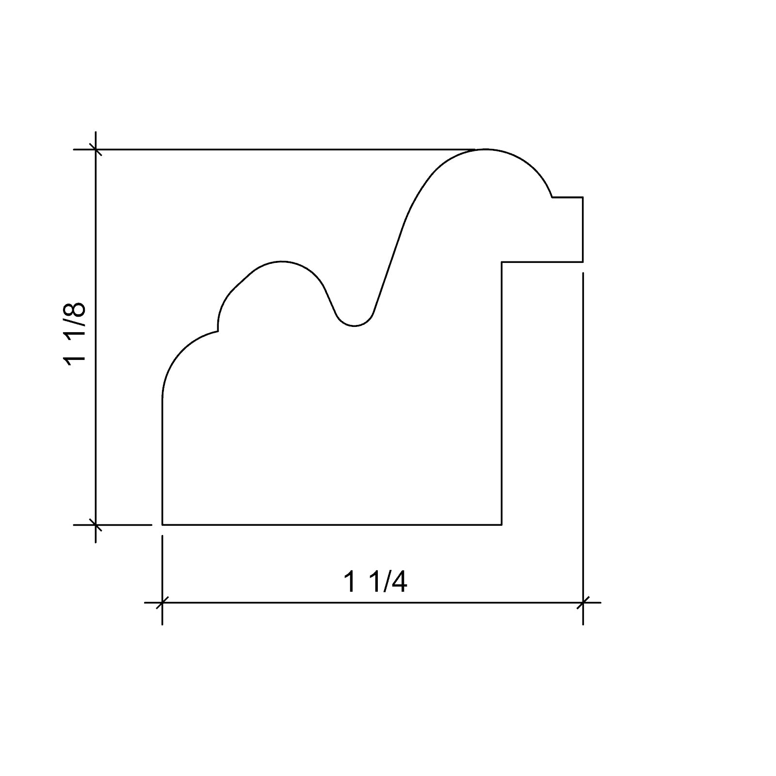 Moulding 7073