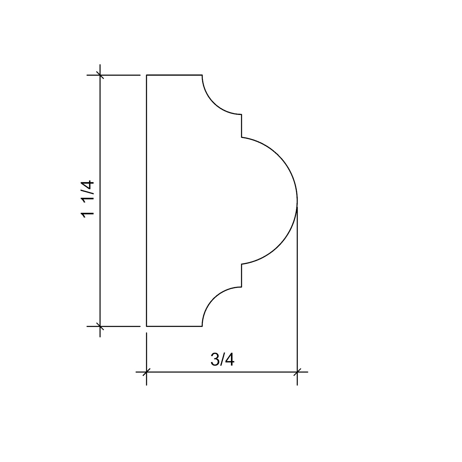 Moulding 7079