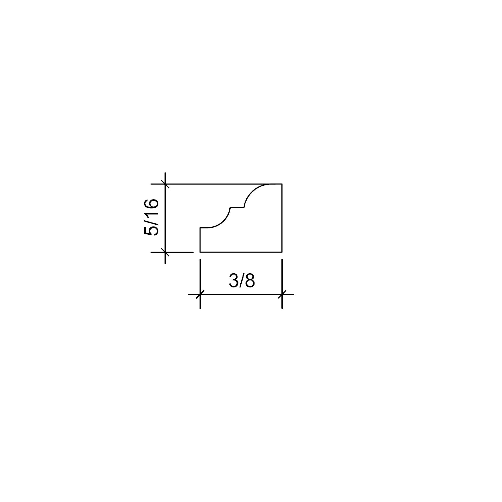 Moulding 7082